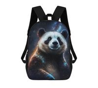 sinyumoney Cosmic Panda Portrait-2 17inch Sacs À Dos Scolaires Imprimés En 3D - Sacs À Dos Tendance Pour Garçons Du Primaire Et Du Collège