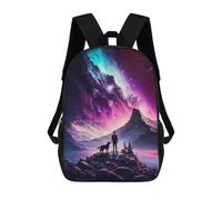 sinyumoney Cosmic Pathways Landscape Sac À Dos Enfant Imprimé En 3D, Sac D'école Pour Garçons, Sac À Dos Cool Et Décontracté, Sac À Dos Amusant Pour Enfants Et Adolescents 17inch