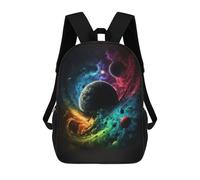 sinyumoney Cosmic Rainbow Swirl Sacs À Dos Pour Enfants, Cartables Imprimés En 3D, Sacs À Dos Pour Élèves Du Primaire Et Du Collège (garçons Et Filles) 17inch