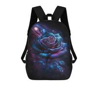 sinyumoney Cosmic Rose Fantasy Artwork-1 Sac À Dos Scolaire, Sac Pour Lycéens, Sac À Dos Décontracté Pour Le Camping, Les Aventures En Plein Air Et Les Voyages Quotidiens 17inch