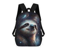 sinyumoney Cosmic Sloth Gazing Stars Sac À Dos Scolaire Pour Enfants, 43 Cm (17 Pouces), Imprimé En 3D, Pour Garçons, Élèves Du Primaire Et Du Collège
