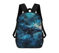 sinyumoney Cosmic Space Whale Sacs À Dos Pour Enfants, Sac D'école Imprimé En 3D, Cartable Pour Enfants, Sac De Voyage, Sac À Dos Garçon Fille, Sac D'école Pour Enfants 17inch