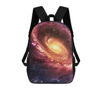 sinyumoney Cosmic Spiral Galaxy-4 Sacs À Dos Imprimés En 3D Pour Enfants 17inch Sacs À Dos Tendance Et Décontractés Pour La Journée, Sacs De Voyage, Sacs À Dos D'extérieur Pour Garçons Et Filles