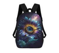 sinyumoney Cosmic Sunflower Bloom-8 Sacs Scolaires, Sacs À Dos Pour L'école, Le Collège, Le Lycée Et Les Voyages Pour Garçons/filles/adolescents 17inch