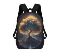 sinyumoney Cosmic Tree of Life Sacs À Dos Pour Enfants, Sac À Dos Scolaire, Sac À Dos Imprimé En 3D Pour Enfants, Sac À Dos De Voyage, Sac À Livres, Sac D'école Pour Enfants 17inch