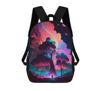 sinyumoney Could Tree Sac À Dos Scolaire Pour Filles Et Garçons, Grande Capacité, Léger, Pour Enfants Et Étudiants 17inch