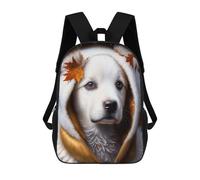 sinyumoney Cozy Autumn Pet Blanket Sacs À Dos Pour Enfants, Sac À Dos Scolaire Imprimé En 3D Pour Enfants, Sac À Dos De Voyage, Sac À Livres Pour Enfants 17inch Sac D'école