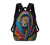 sinyumoney Cozy Cheetah Sacs À Dos Scolaires Pour Enfants, Sac D'école Imprimé En 3D Pour Garçons, Élèves Du Primaire Et Du Collège 17inch