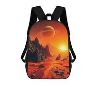 sinyumoney Crimson Horizons Call Sac À Dos Scolaire Pour Filles Et Garçons, Avec Poche, Sac À Dos Tendance Pour Enfants 17inch