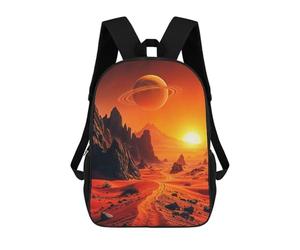 sinyumoney Crimson Horizons Call Sac À Dos Scolaire Pour Filles Et Garçons, Avec Poche, Sac À Dos Tendance Pour Enfants 17inch