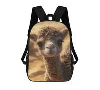 sinyumoney Cute Baby Camel Sacs À Dos Pour Enfants 17inch Sac À Dos Scolaire, Sac D'école Imprimé En 3D Pour Garçons, Élèves Du Primaire Et Du Collège