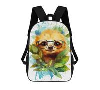 sinyumoney Cute Baby Raccoon Sac À Dos Scolaire Pour Filles Et Garçons Avec Poche, Sac À Dos Tendance Pour Enfants 17inch