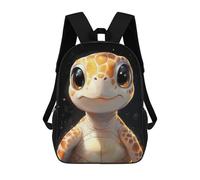 sinyumoney Cute Baby Turtle Animal Cute Sacs À Dos Pour Enfants, Sac À Dos Scolaire, Sac À Dos Imprimé En 3D Pour Enfants, Sac À Dos De Voyage, Sac À Livres, Sac D'école Pour Enfants 17inch