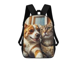 sinyumoney Cute Best Friends Sac À Dos Scolaire Pour Filles Et Garçons, Grande Capacité, Léger, Pour Enfants Et Étudiants 17inch