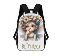 sinyumoney Cute Fantasy Be Yourself Sacs À Dos Pour Enfants, Cartables Imprimés En 3D, Sacs À Dos Pour Élèves Du Primaire Et Du Collège (garçons Et Filles) 17inch