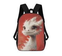 sinyumoney Cute Fantasy Dragon Art Print Sac À Dos Imprimé En 3D, Sac D'école Décontracté Et Tendance Pour Enfants, Sac D'école Pour Garçons, Collégiens 17inch
