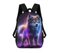 sinyumoney Cute Fluffy Cub Sac À Dos Enfant Tendance Et Amusant, Sac À Dos Pour Garçons Et Adolescents, Sac D'école Imprimé En 3D Pour Garçons 17inch