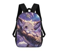 sinyumoney Cute Fox in Tree Sac À Dos Enfant Tendance Et Amusant, Sac À Dos Pour Garçons Et Adolescents, Sac D'école Imprimé En 3D Pour Garçons 17inch
