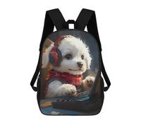 sinyumoney Cute Gaming Puppy Dog Sacs À Dos Pour Enfants, Sac À Dos Scolaire, Sac À Dos Imprimé En 3D Pour Enfants, Sac À Dos De Voyage, Sac À Livres, Sac D'école Pour Enfants 17inch