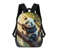 sinyumoney Cute Panda in Tree Sac À Dos Scolaire Imprimé En 3D Pour Enfants, Sac À Dos Garçon/fille, Sac De Voyage Pour Enfants 17inch