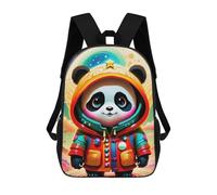 sinyumoney Cute Panda Space Hoodie Sac À Dos Scolaire Imprimé En 3D Pour Garçons Et Filles, Sac À Dos Pour Ordinateur Portable Pour Enfants/étudiants/adultes 17inch