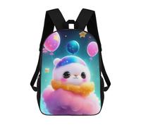 sinyumoney Cute Space Baby Sac À Dos, Cartable Imprimé En 3D, Sac À Goûter, Sac À Dos De Voyage, Sac À Dos Entre Amis, Sac À Dos Scolaire Pour Filles Et Garçons 17inch