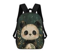 sinyumoney Cute Watercolor Panda Bear Sacs À Dos Pour Enfants, Sac À Dos Scolaire, Sac À Dos Imprimé En 3D Pour Enfants, Sac À Dos De Voyage, Sac À Livres, Sac D'école Pour Enfants 17inch