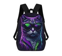 sinyumoney Cute Whimsical Cat Sac À Dos Scolaire Pour Adolescents, Imprimé En 3D, Ajustable, À Poches Tendance, Pour Enfants, Garçons, Filles, Étudiants Et Adolescents 17inch