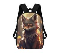 sinyumoney Cute Wolf Animal Puppy Sac À Dos Scolaire Pour Filles Et Garçons, Grand Sac À Dos Léger Pour Enfants Et Étudiants 17inch