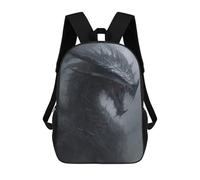 sinyumoney Dark Fantasy Dragon Artwork -1 Sacs À Dos Pour Enfants, Sac À Dos Scolaire Imprimé En 3D Pour Enfants, Sac À Dos De Voyage, Sac À Livres Pour Enfants 17inch Sac D'école