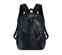 sinyumoney Dark Medieval Wizard Sac À Dos Scolaire Imprimé En 3D Pour Garçons Et Filles, Sac À Dos Pour Enfants, Sac De Voyage 17inch