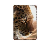 sinyumoney Décoration murale imperméable en fer forgé « The Hunter » pour garage, bar, café, pub, 30 x 20 cm