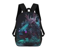 sinyumoney Deep Sea Monster Fish Sacs À Dos Pour Enfants, Cartables Imprimés En 3D, Sacs À Dos Pour Élèves Du Primaire Et Du Collège (garçons Et Filles) 17inch