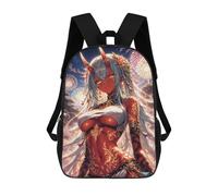 sinyumoney Demon Girl Sac À Dos Enfant, Cartable, Sacs À Dos Scolaires Imprimés En 3D Pour Élèves Du Primaire Et Du Collège, Cadeau D'anniversaire Pour Adolescents 17inch