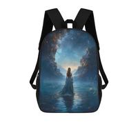sinyumoney Digital Dreamscapes Sacs À Dos Pour Enfants, Cartables, Sacs À Dos Scolaires Imprimés En 3D, Sacs À Dos De Voyage Tendance Pour Enfants (primaire, Collège) 17inch
