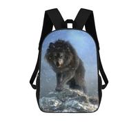 sinyumoney Dire Wolf Sac À Dos Imperméable Pour Ordinateur Portable, Idéal Pour Les Voyages, Le Campus, Les Activités De Plein Air Et Le Sport 17inch
