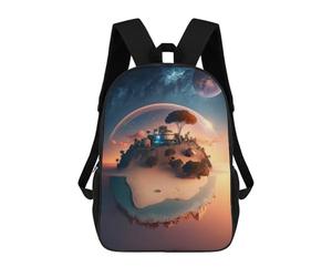 sinyumoney Dome Island Paradise -1 Sacs À Dos Pour Enfants, Sac D'école Imprimé En 3D, Cartable Pour Enfants, Sac De Voyage, Sac À Dos Garçon Fille, Sac D'école Pour Enfants 17inch
