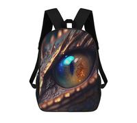 sinyumoney Dragon Eye Artwork-5 Sac À Dos Scolaire Pour Adolescents, Imprimé En 3D, Ajustable, À Poches Tendance, Pour Enfants, Garçons, Filles, Étudiants Et Adolescents 17inch