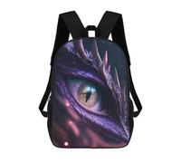 sinyumoney Dragon Eye Fantasy Artwork Sacs À Dos Scolaires Pour Enfants, Sac D'école Imprimé En 3D Pour Garçons, Élèves Du Primaire Et Du Collège 17inch