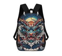 sinyumoney Dragon Fantasy Artwork -10 Sac À Dos Scolaire Pour Enfants, Imprimé En 3D, Pour Garçons, Élèves Du Primaire Et Du Collège 17inch