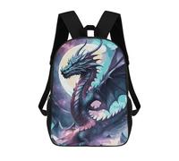sinyumoney Dragon Fantasy Galaxy 2 Sacs À Dos Pour Enfants, Sac D'école Imprimé En 3D, Cartable Pour Enfants, Sac De Voyage, Sac À Dos Garçon Fille, Sac D'école Pour Enfants 17inch