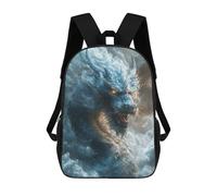 sinyumoney Dragon in Stormy Sky 17inch Sacs À Dos Scolaires Imprimés En 3D - Sacs À Dos Tendance Pour Garçons Du Primaire Et Du Collège