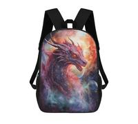sinyumoney Dragon In The Universe Sacs À Dos Pour Enfants, Sac D'école Imprimé En 3D, Cartable Pour Enfants, Sac De Voyage, Sac À Dos Garçon Fille, Sac D'école Pour Enfants 17inch