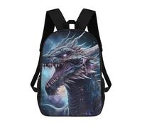 sinyumoney Dragon Ruler of The Galaxy Sac À Dos Scolaire Pour Enfants, Sac À Dos De Voyage Décontracté, Grand Sac À Dos Pour Garçons Et Filles 17inch