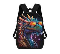sinyumoney Dragon Sunglasses Fantasy Artwork Sac À Dos Imprimé Pour Enfants, Sac D'école, Sac De Voyage Pour Adultes Et Enfants 17inch