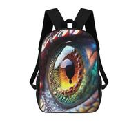 sinyumoney Dragon's Eye Gaze Sacs À Dos Pour Enfants, Cartables Imprimés En 3D, Sacs À Dos Pour Élèves Du Primaire Et Du Collège (garçons Et Filles) 17inch