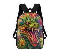 sinyumoney Dragon's Fiery Majesty -2 Sac À Dos Enfant, Cartable, Sacs À Dos Scolaires Imprimés En 3D Pour Élèves Du Primaire Et Du Collège, Cadeau D'anniversaire Pour Adolescents 17inch