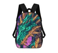 sinyumoney Dragons Majesty Sac À Dos, Cartable Imprimé En 3D, Sac À Goûter, Sac À Dos De Voyage, Sac À Dos Entre Amis, Sac À Dos Scolaire Pour Filles Et Garçons 17inch