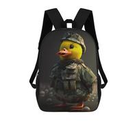 sinyumoney Duck Cute Animal Sacs À Dos Pour Enfants, Cartables Imprimés En 3D, Sacs À Dos Pour Élèves Du Primaire Et Du Collège (garçons Et Filles) 17inch