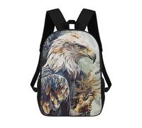sinyumoney Eagle Abstract Sac À Dos Scolaire Imprimé En 3D Pour Garçons Et Filles, Sac À Dos Pour Ordinateur Portable Pour Enfants/étudiants/adultes 17inch